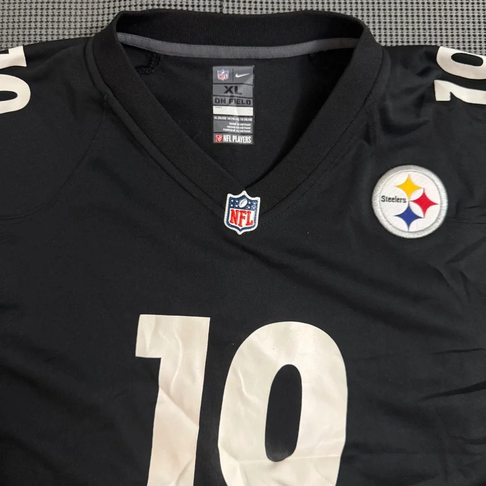 Nike NFL Pittsburgh Steelers JuJu Smith-Schuster 19 Jersey Youth XL Black
